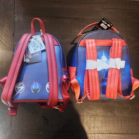 The Marvels Loungefly Backpack Group + Flerkel Bundle
